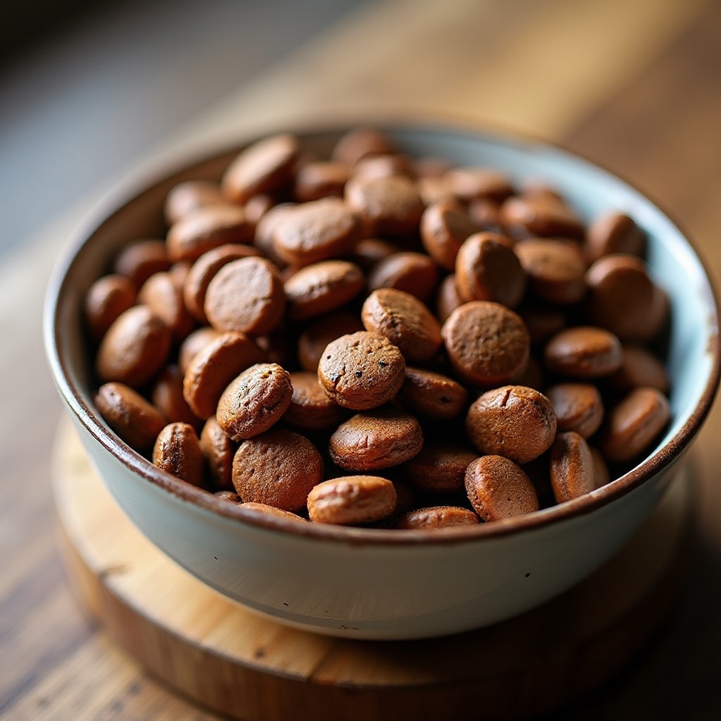 proteína de comida de cachorro por 100g