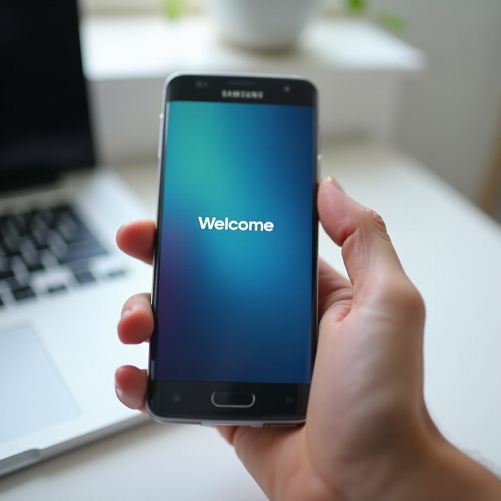 cómo encender un teléfono Samsung