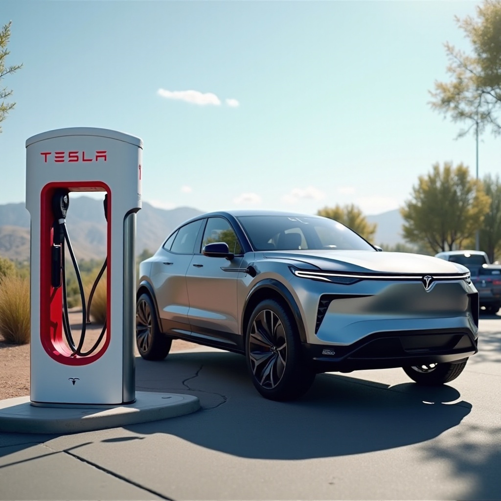quão rápido rivian carrega em um supercarregador tesla