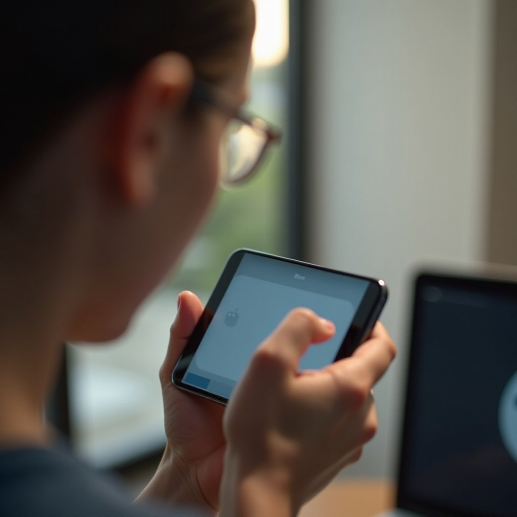 flackernder iPhone-Bildschirm