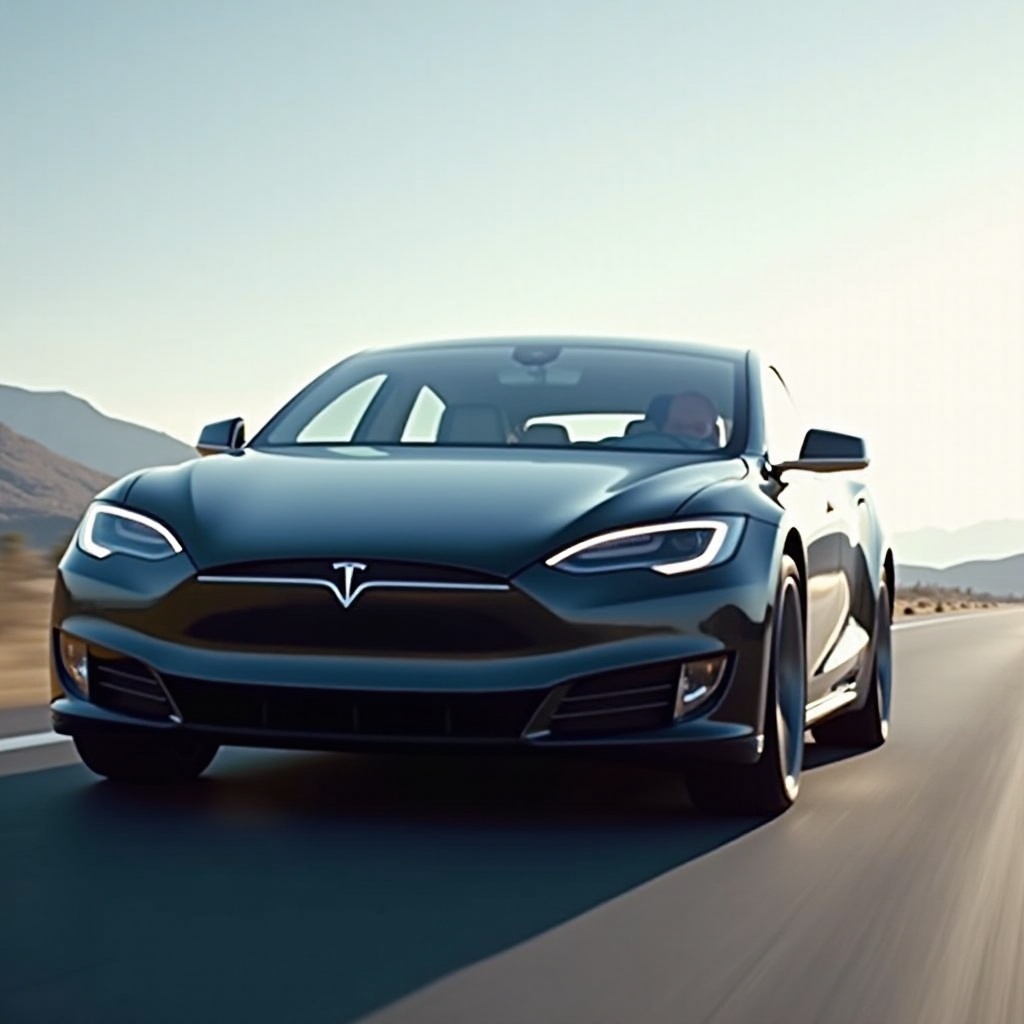 model 3 lange afstand kwart mijl