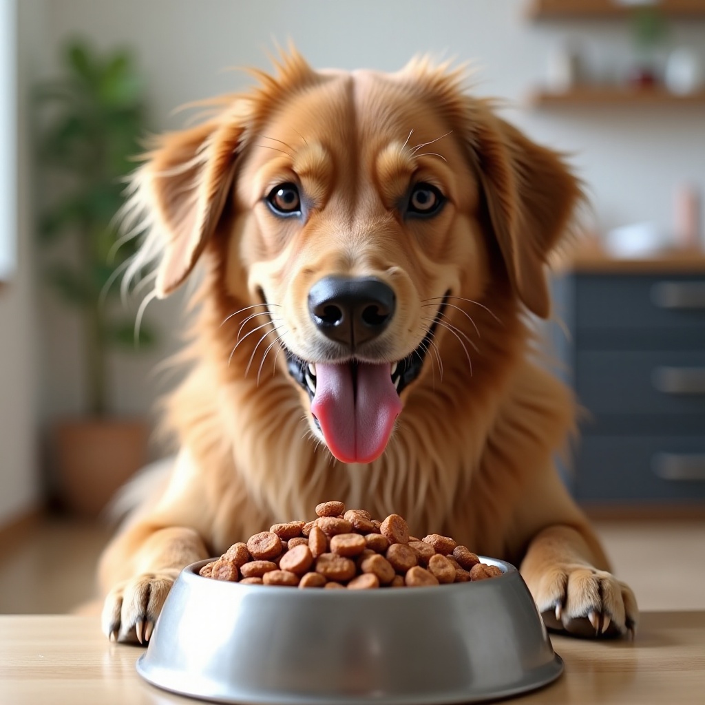 dog food protein per 100g