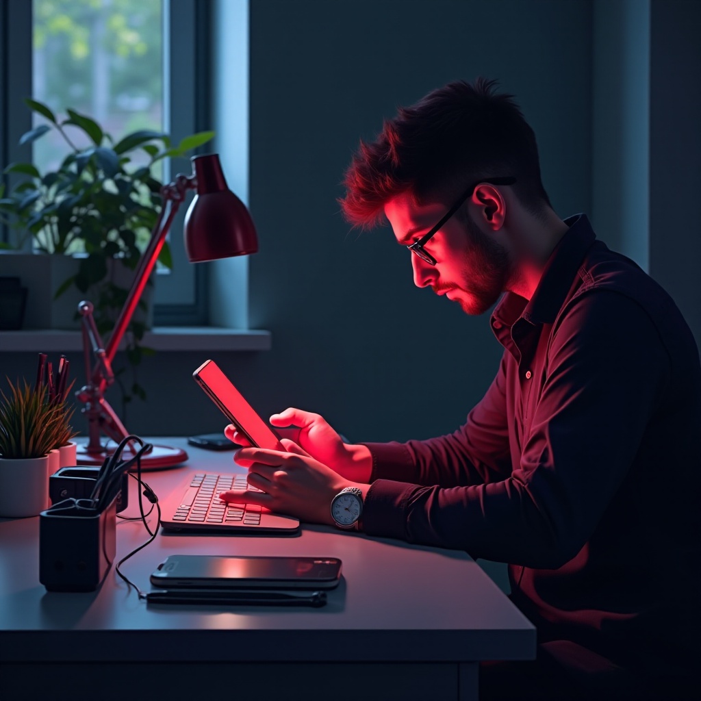 schermo rosso della morte dell'iPhone