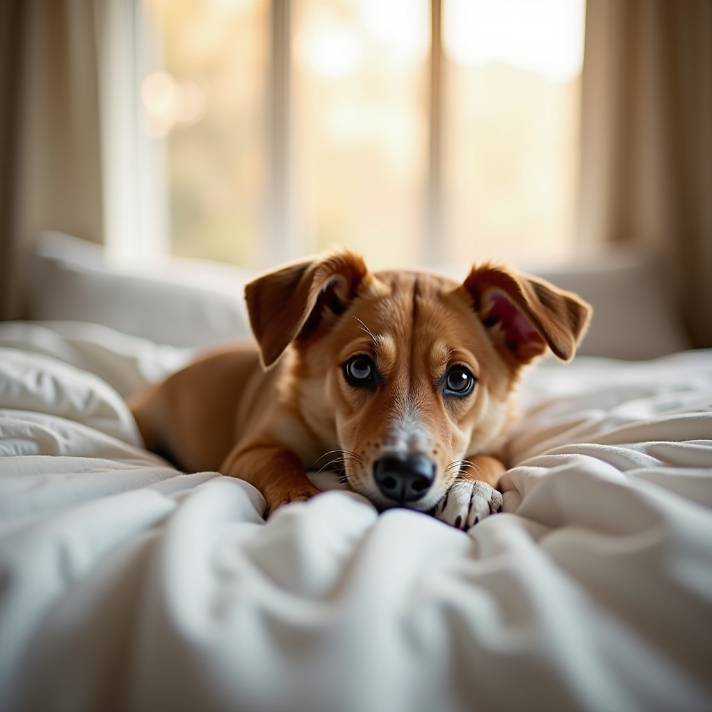 pourquoi un chien creuse-t-il dans le lit