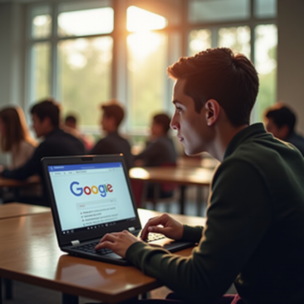 kuinka poistaa Googlen palvelujen esto koulun Chromebookista