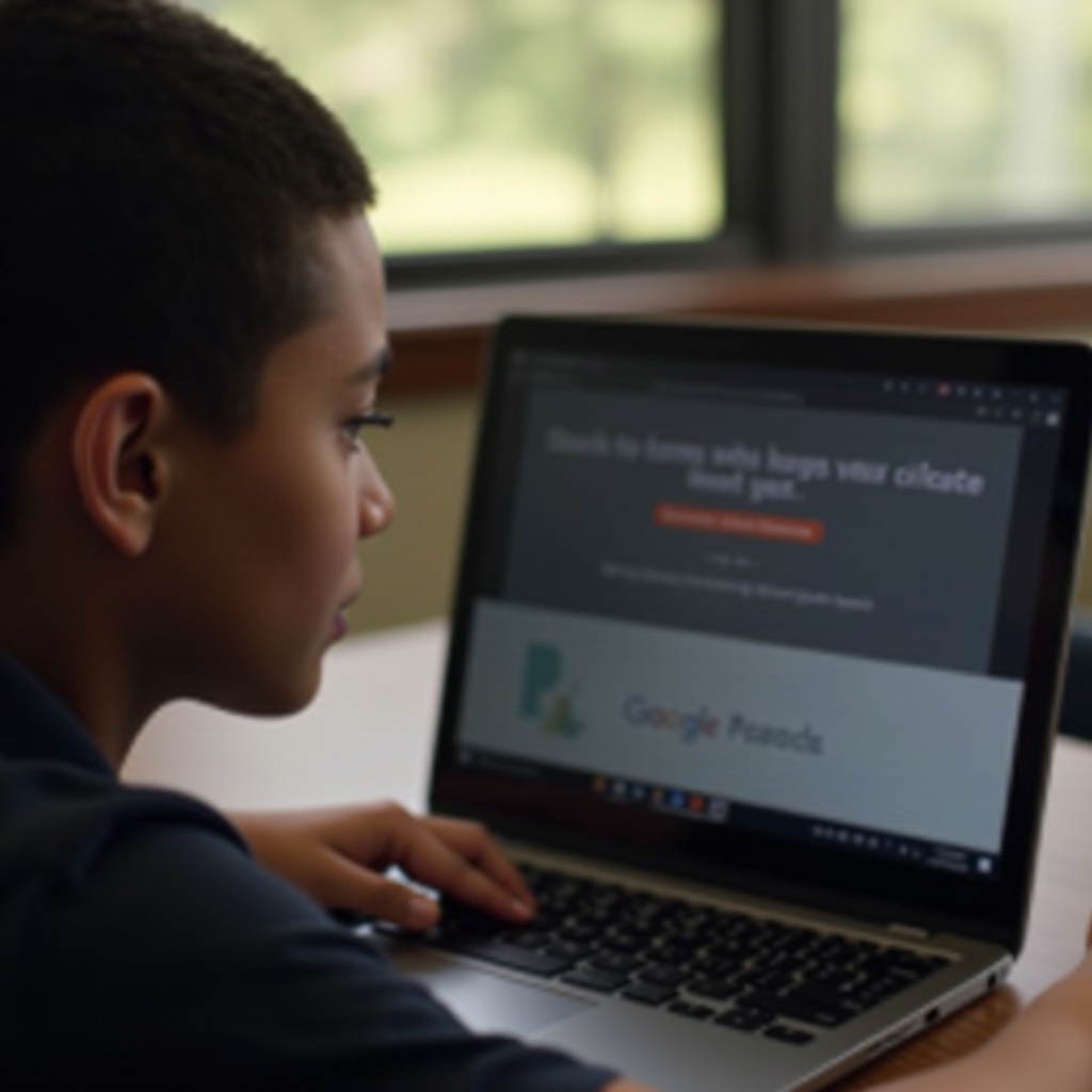 comment débloquer les services Google sur le Chromebook de l'école