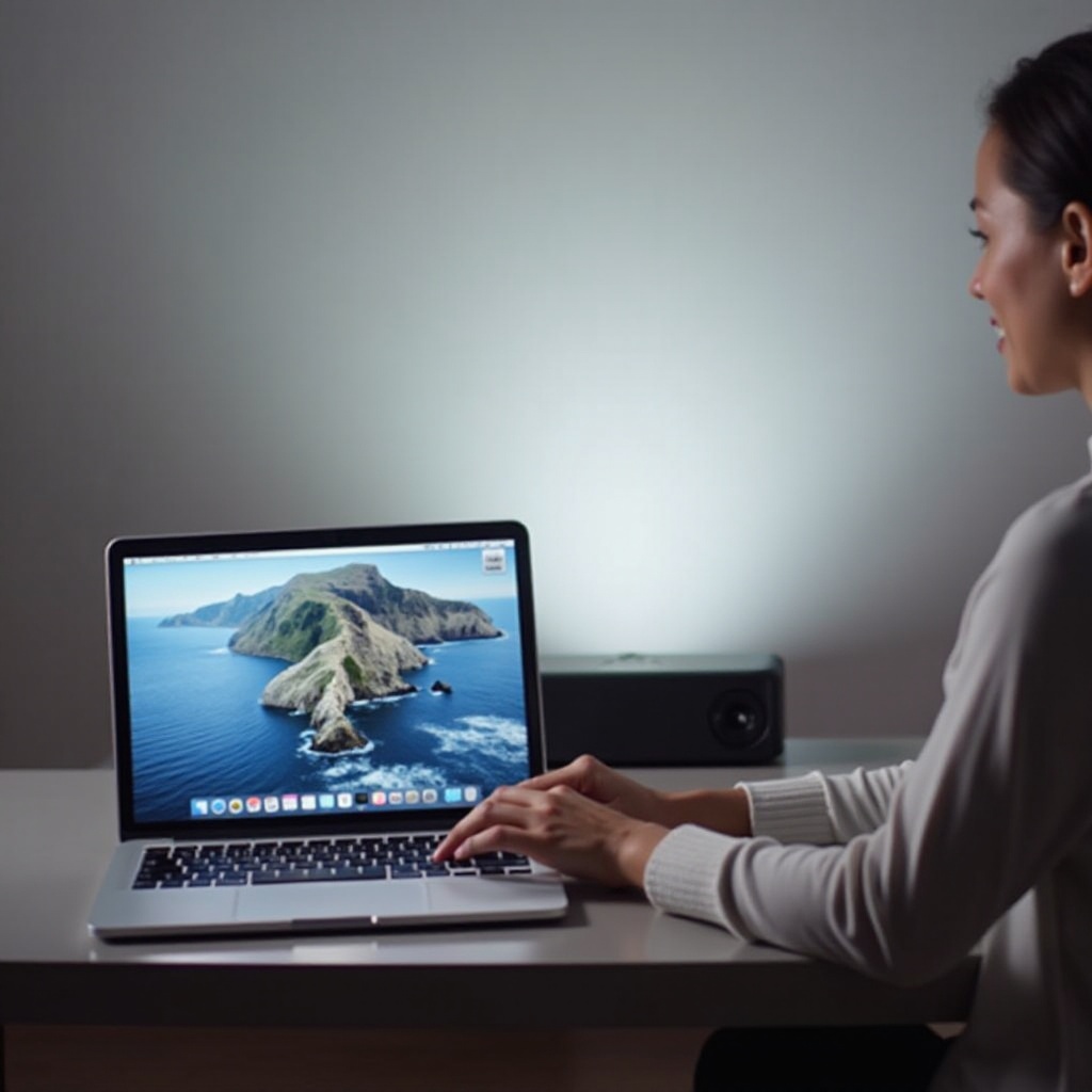 collegare il MacBook al proiettore Nebula senza fili