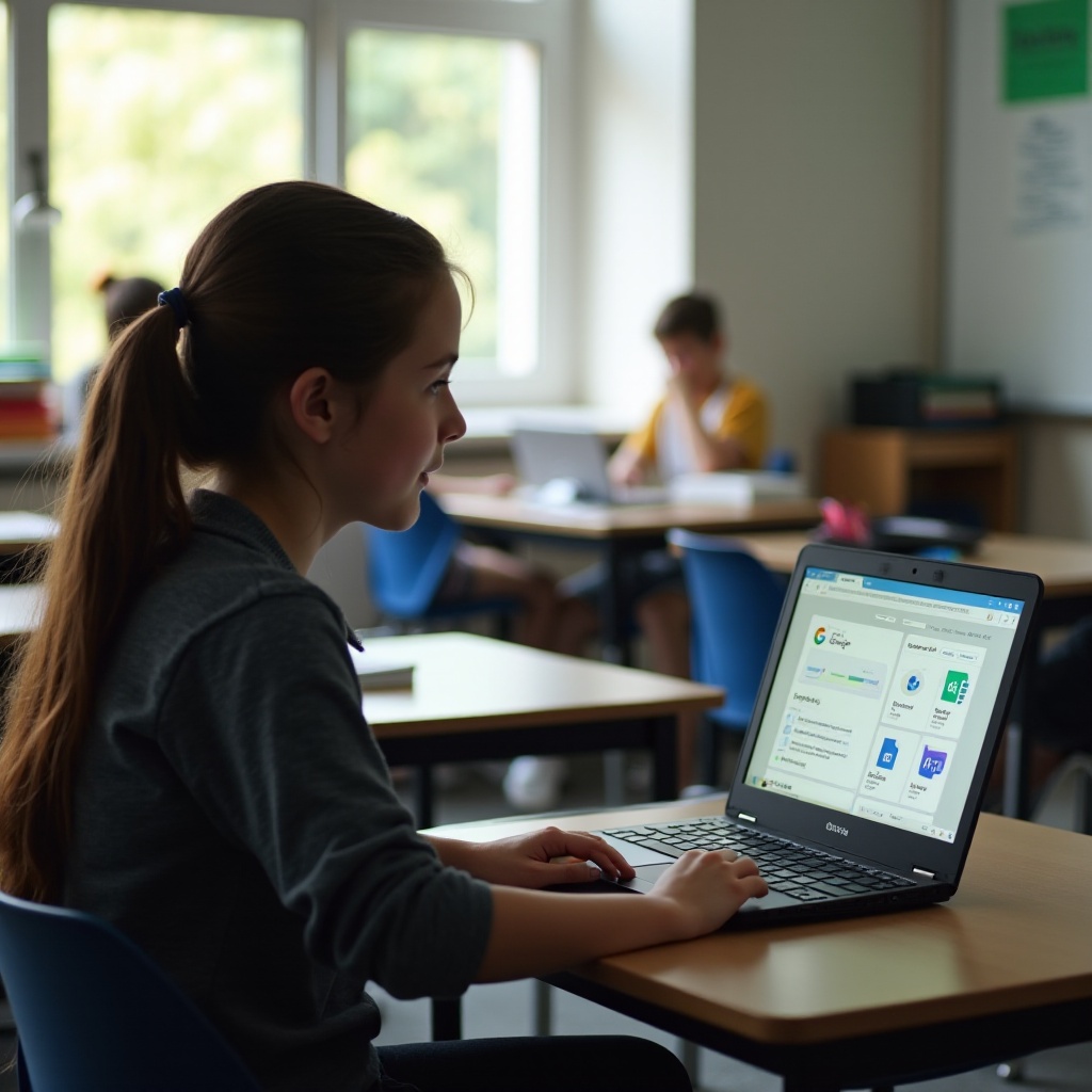 hoe Google-services op een school-Chromebook te deblokkeren
