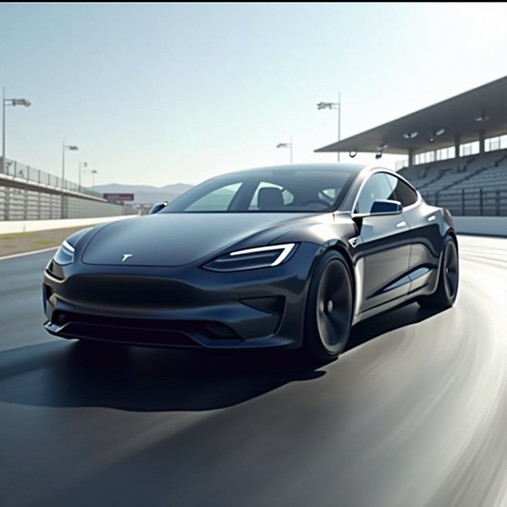 model 3 long range quarter mile