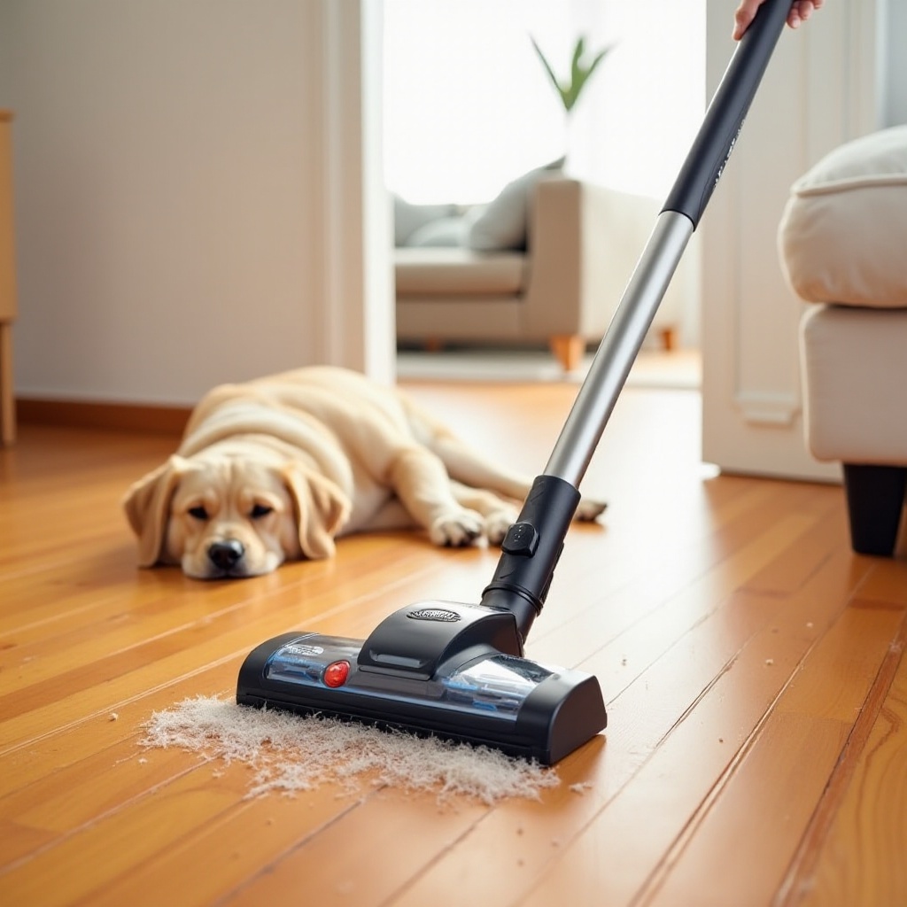 meilleur aspirateur pour les sols en bois et les poils d'animaux