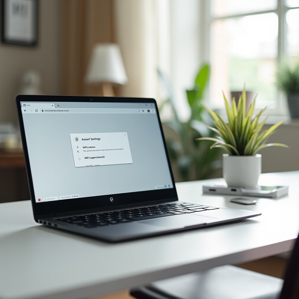 comment afficher le mot de passe wifi sur Chromebook