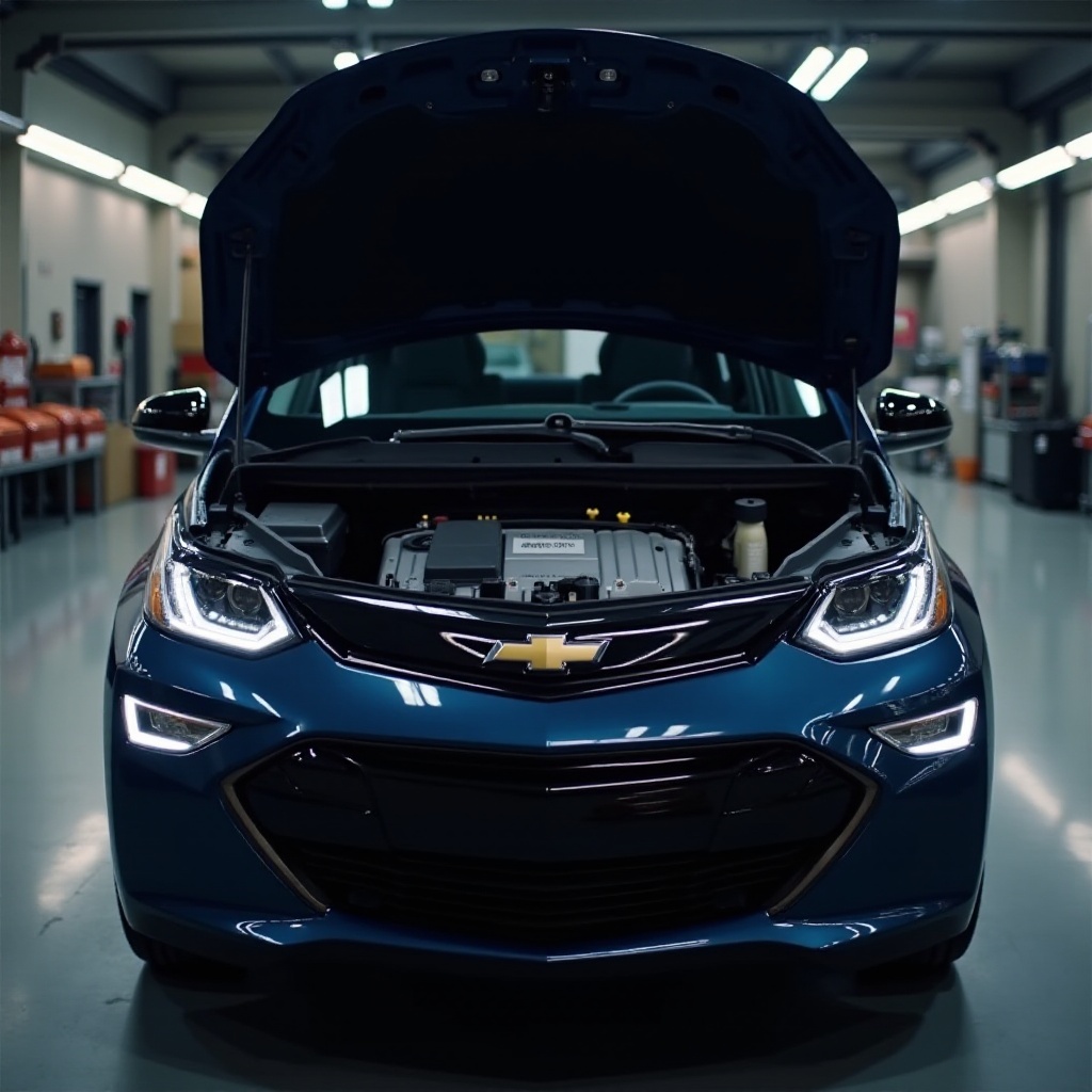 accu capaciteit van chevy bolt euv