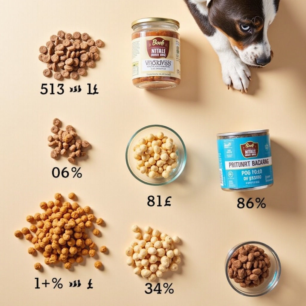 Hundefutter Protein pro 100g