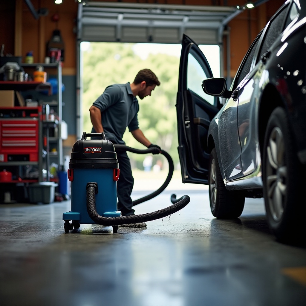 utilisations pour aspirateur d'atelier