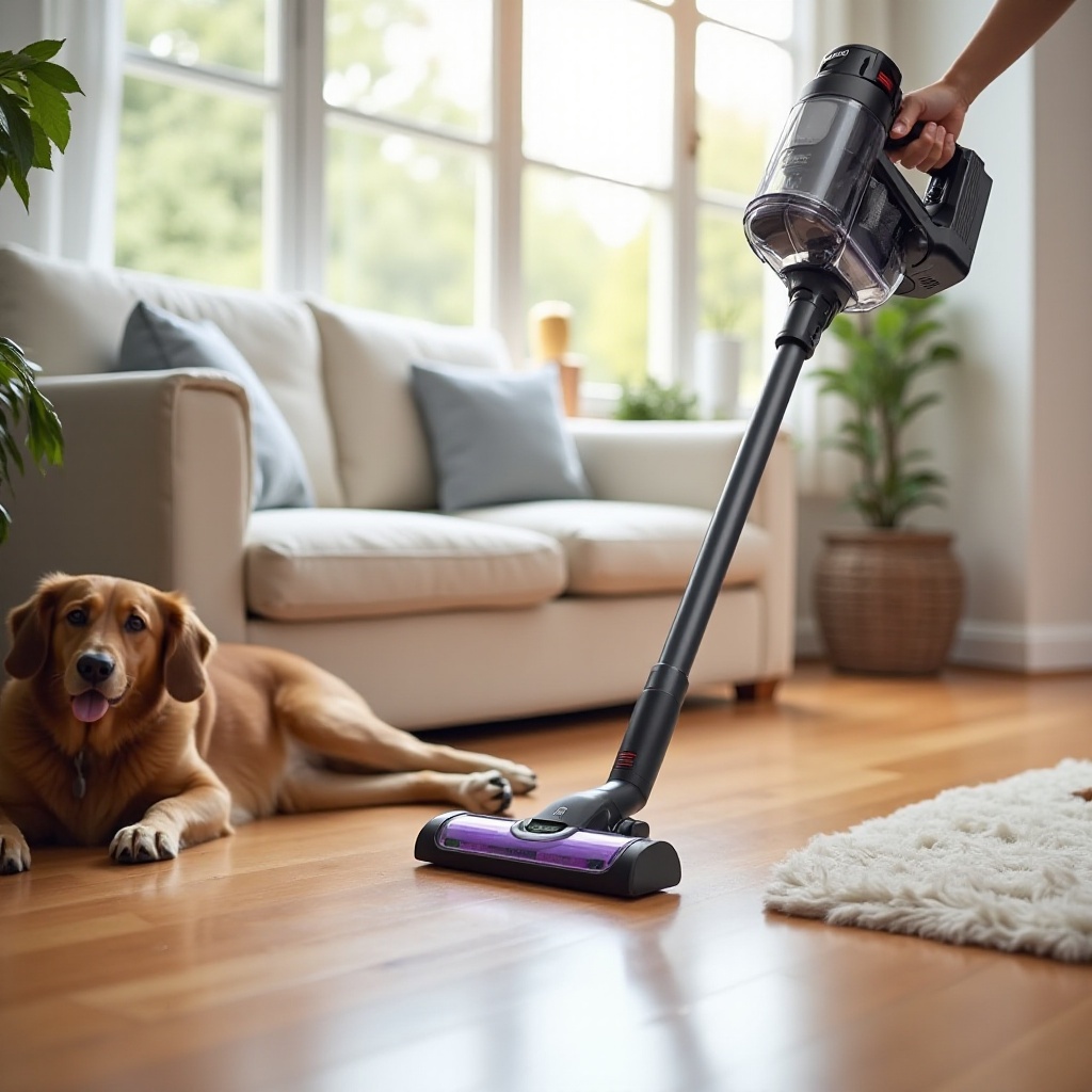 meilleur aspirateur pour les sols en bois et les poils d'animaux