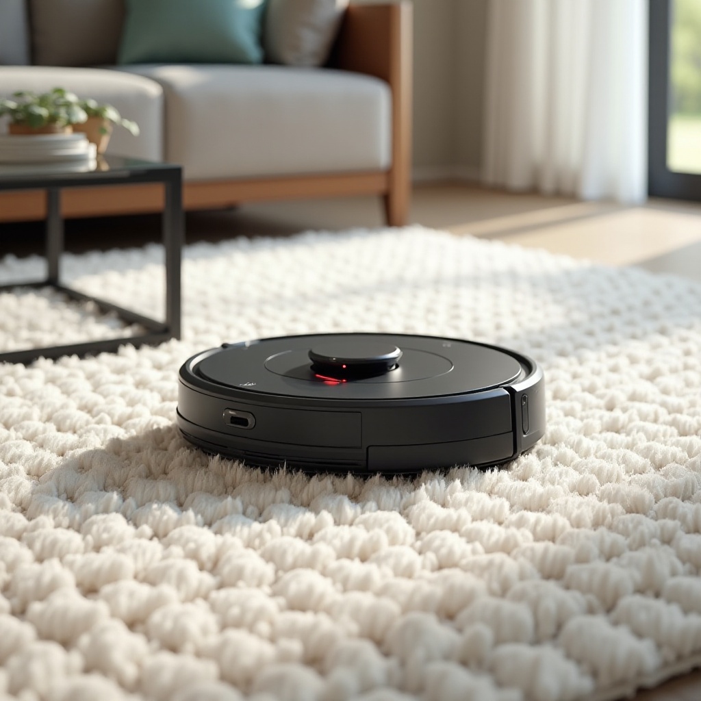 robottipölynimuri korkeanukkamatolle