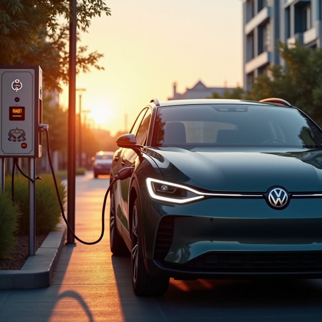 ladegeschwindigkeit des volkswagen id.4