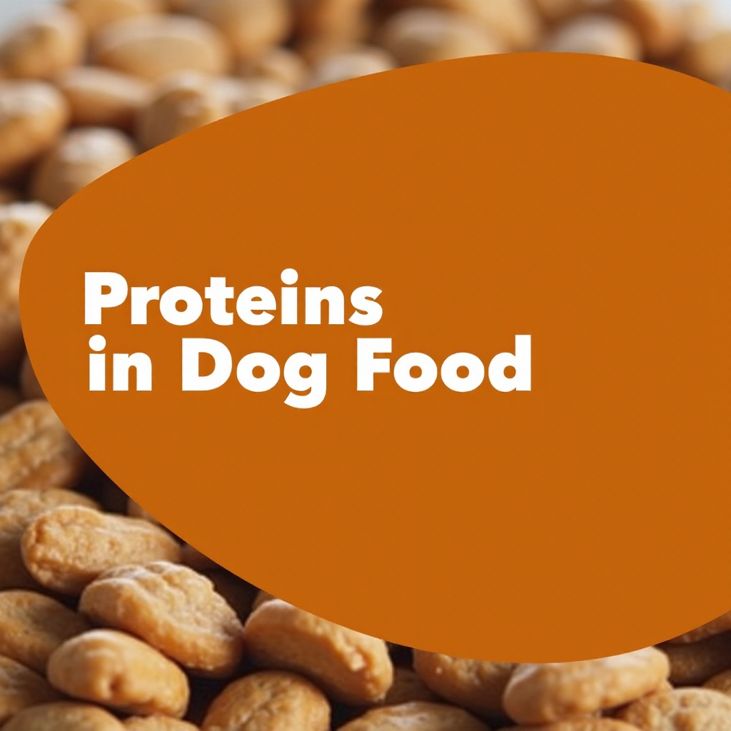 protéine d'aliments pour chiens par 100g