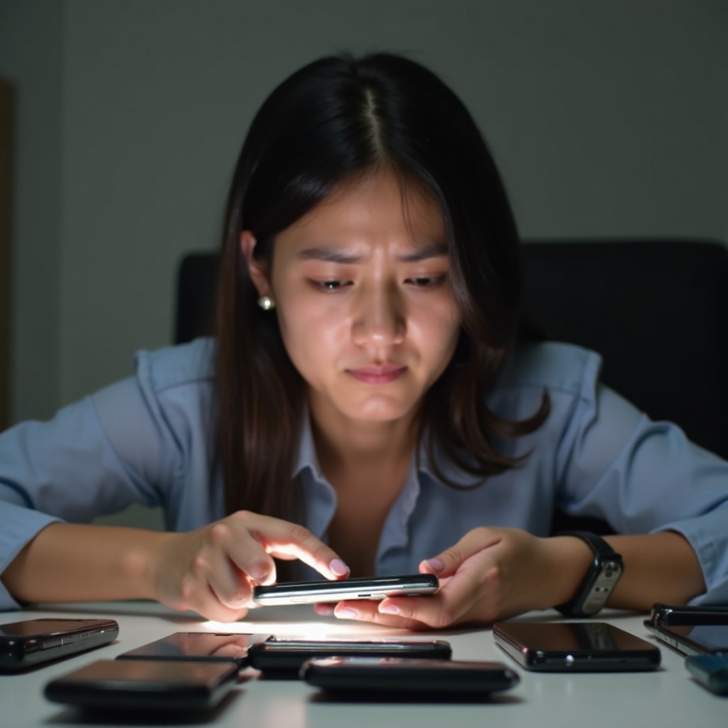 kyocera-telefon lässt sich nicht einschalten