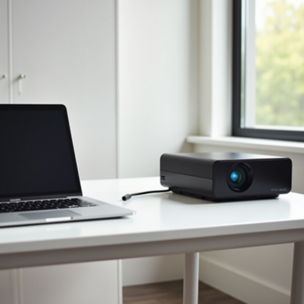 MacBook drahtlos mit Nebula-Projektor verbinden