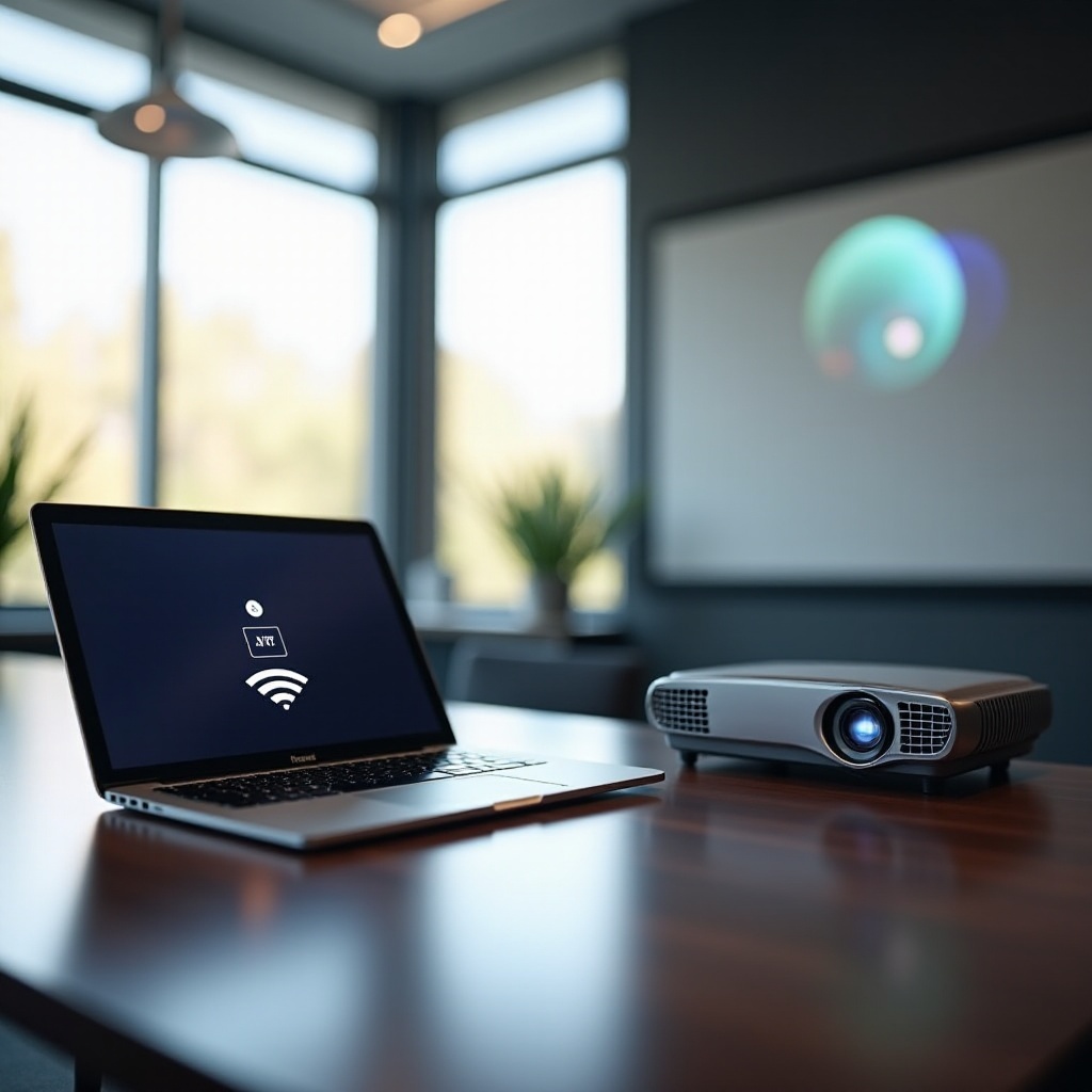 connect macbook to nebula projector wireless