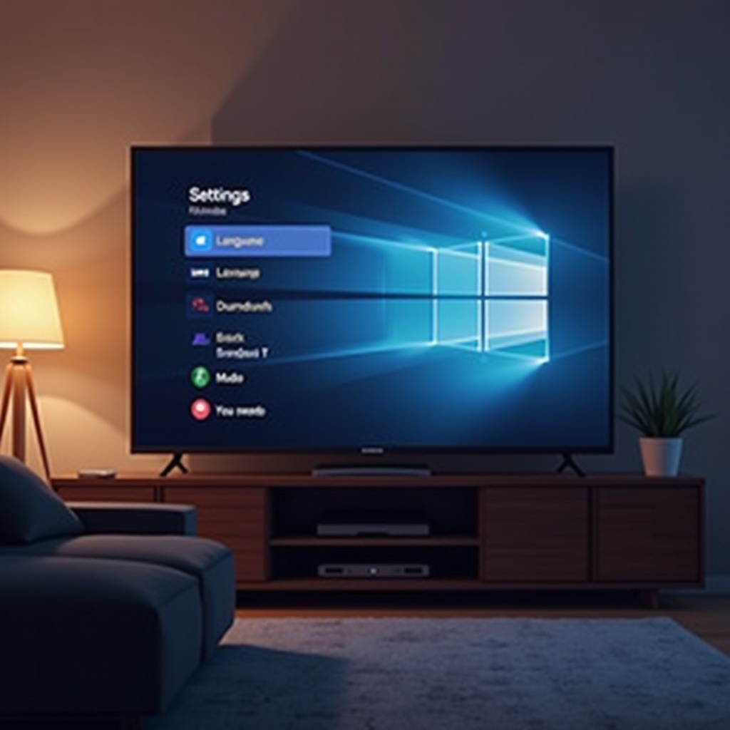 hoe de taal te veranderen op een Vizio-tv