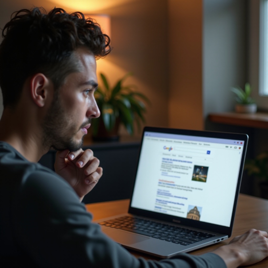 warum zeigt mir mein Google Chromebook Ergebnisse aus Großbritannien