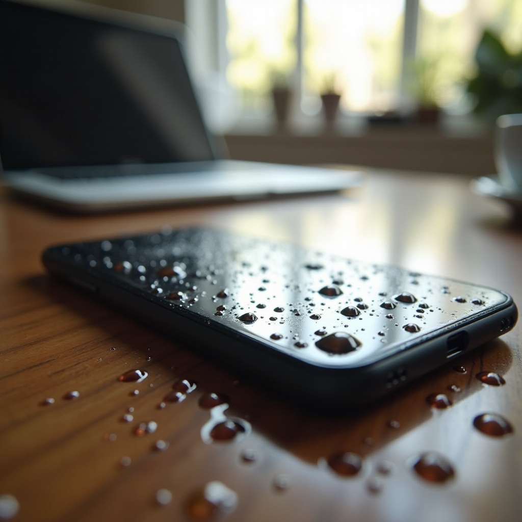 comment enlever l'humidité de l'appareil photo du téléphone