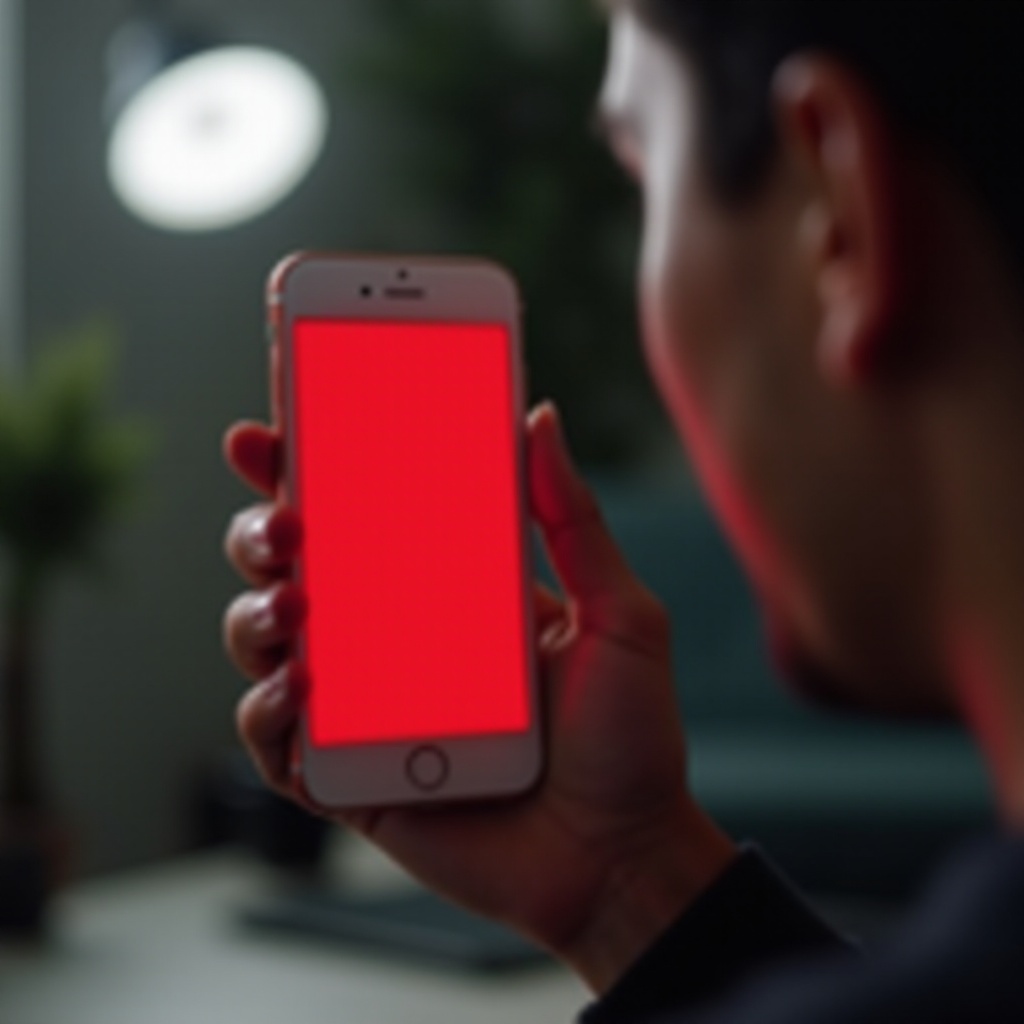 iPhone roter Bildschirm des Todes