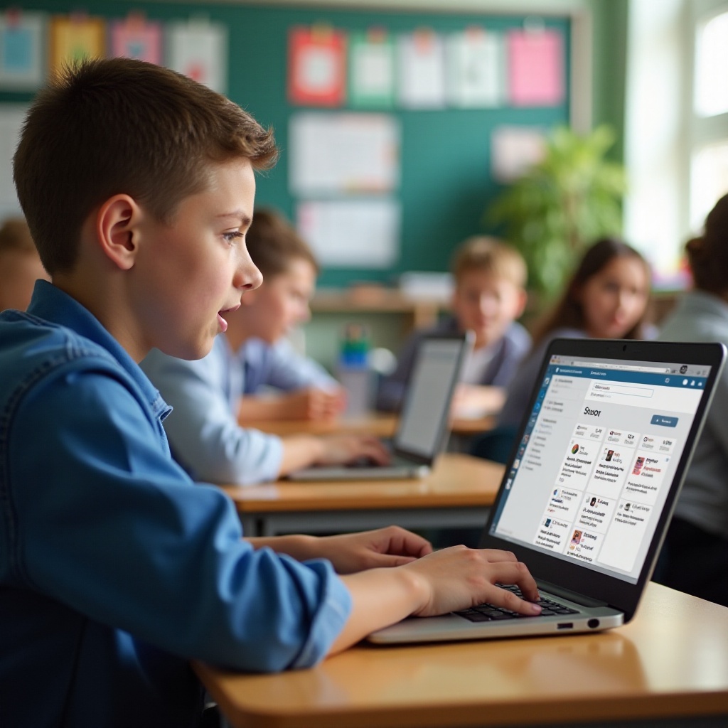 comment débloquer les services Google sur le Chromebook de l'école