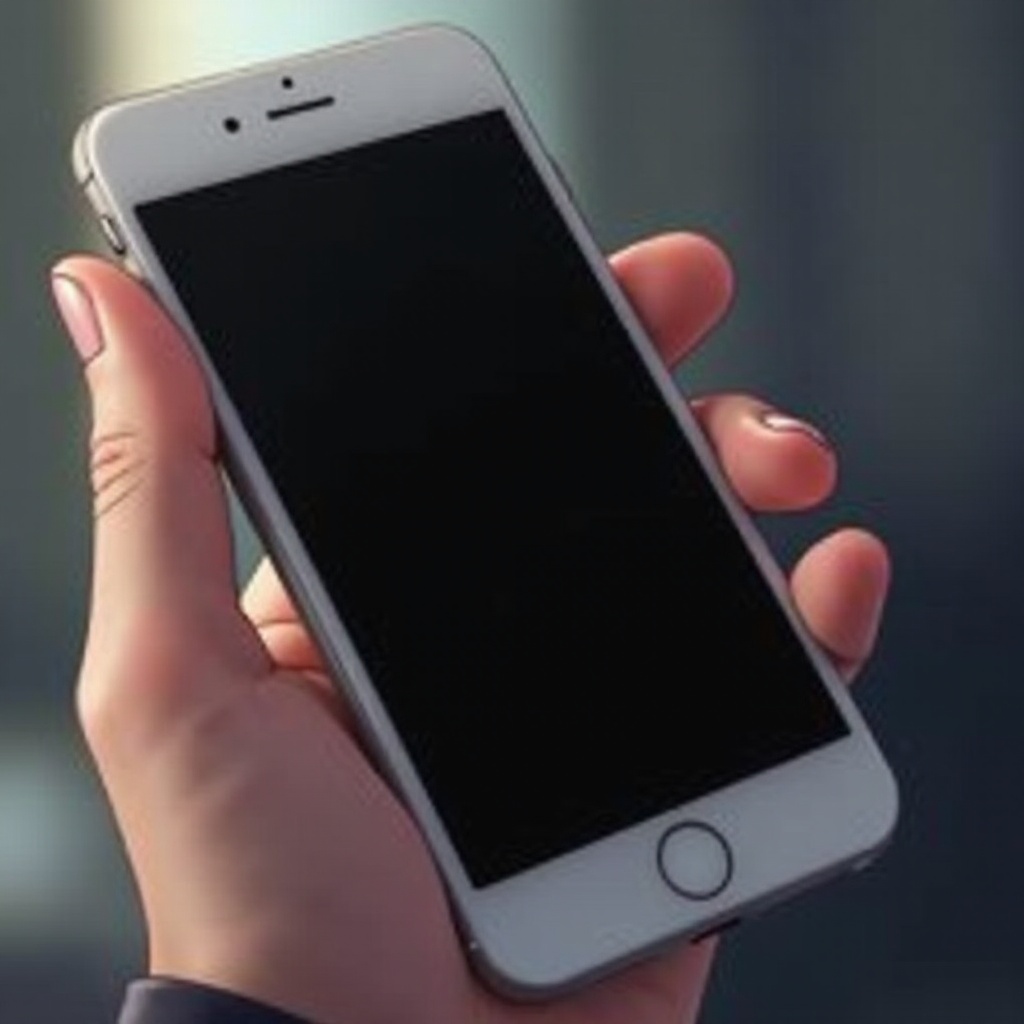 iPhonen etukamera musta