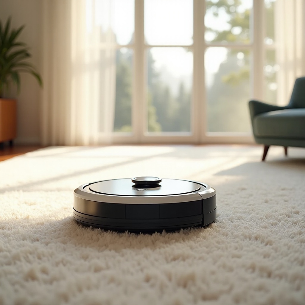 aspirapolvere robot per tappeti a pelo lungo