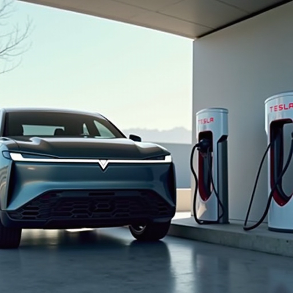 ¿cuán rápido se carga rivian en un supercargador tesla?