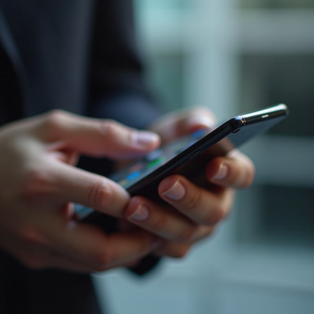 pantalla del iPhone parpadeante