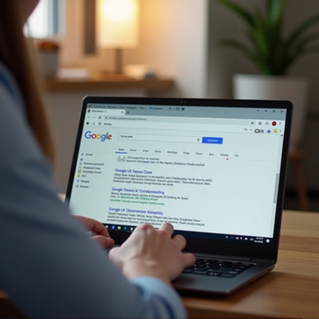 miksi Google Chromebook -koneeni näyttää minulle UK-tuloksia